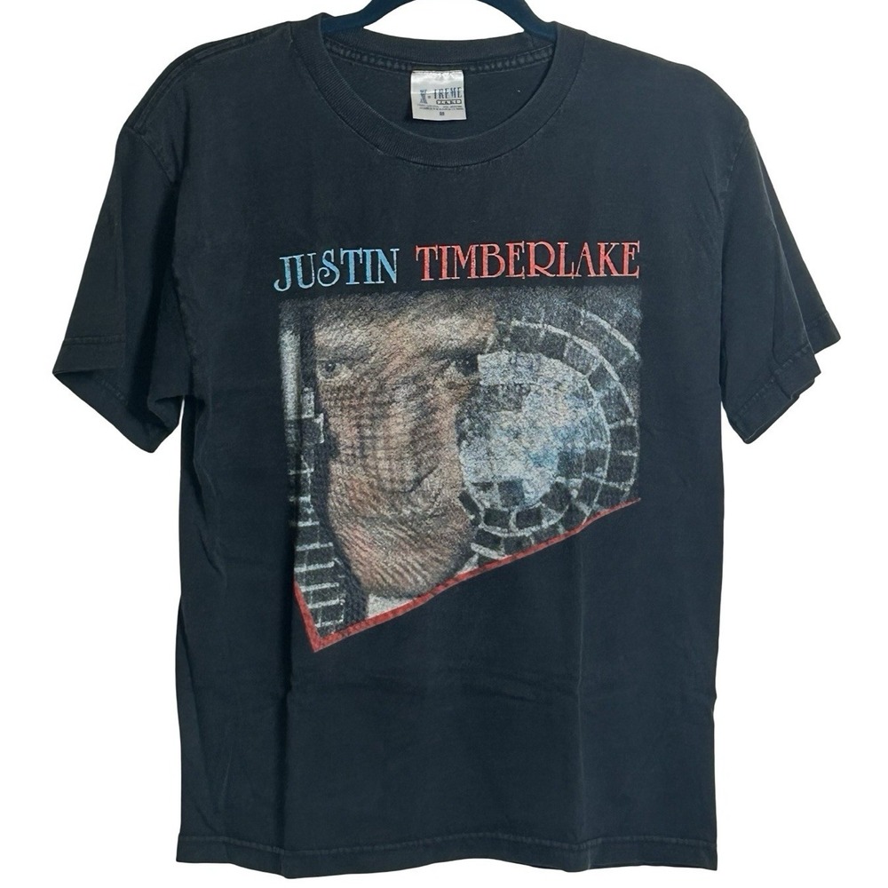 X-Treme Zone Justin Timberlake 2007 Tour‎ Tee Size Medium Band Music Tour JT